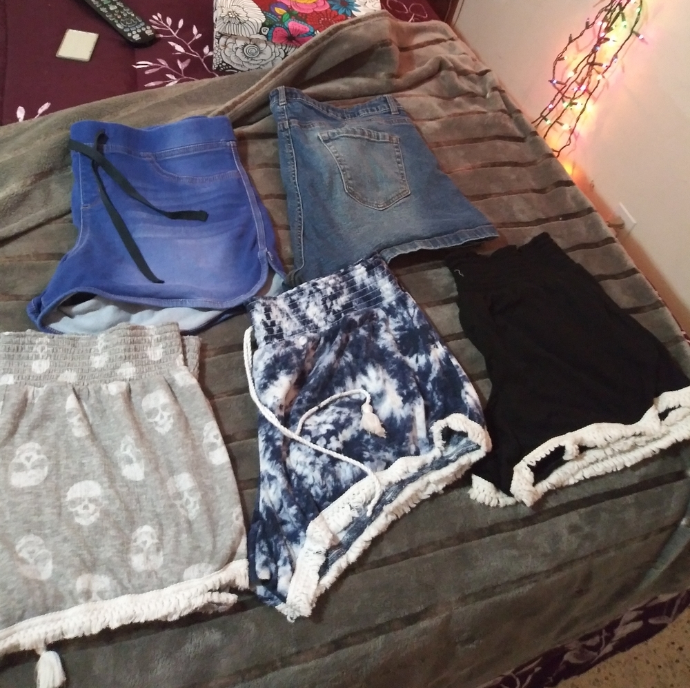 Women shorts 5 pair